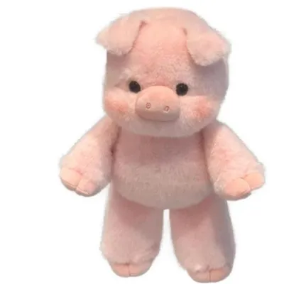 Immagine prodotto di Maialino di peluche da 45 cm – Maialino rosa da coccolare – Morbido peluche per bambini e adulti – Perfetto per la camera da letto, il soggiorno, l'ufficio o come regalo di compleanno