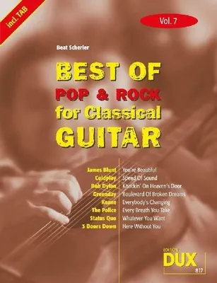 Imagen del producto de Best Of Pop & Rock for Classical Guitar 7