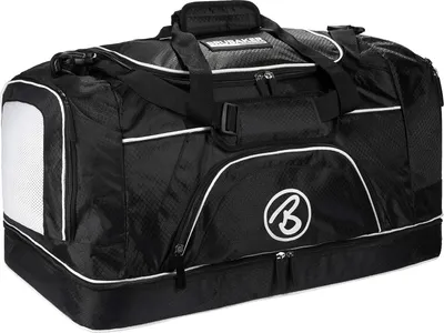 Produktbild von BRUBAKER 'Big Base' XXL Sporttasche 90 L mit großem Nassfach als Bodenfach + Schuhfach - Schwarz
