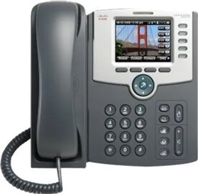 Produktbild von Cisco SPA525G2 Telefon, Farbdisplay, Rufnummernanzeige, Freisprechfunktion, Bluetooth, Ethernet