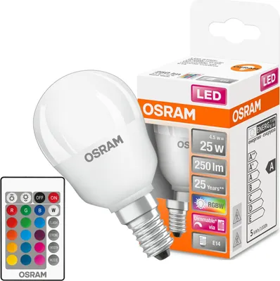 Immagine prodotto di Osram STAR+ Lampadina LED Multi, bianco caldo 2700 K 4,5 W E14 G