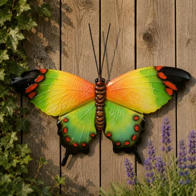 Produktbild von Anna's Collection Gartendekoration - Schmetterling - grun - Metall - 48 cm