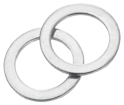 Produktbild von 120 Stück runde Dichtungsringe M4 x 8 x 0,2 mm, Edelstahl 304, silberfarbene Ringe, O-Ringe, flache Dichtungsringe für Schrauben, Muttern und Gewindestangen.