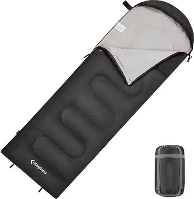 Produktbild von Famanu Schlafsack Premium Schlafsack für Erwachsene & Kinder - Warm 3-4 Jahreszeiten, Wasserdicht, Leicht