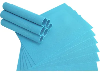 Produktbild von Tischset BORDA blau hellblau türkis Tischunterlage als Tischdeko