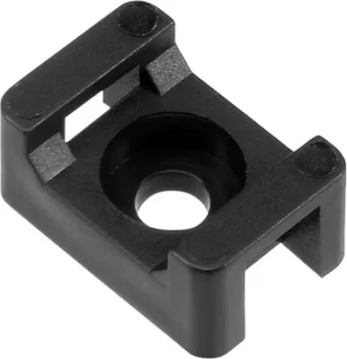 Produktbild von Kabelbinder Industriequalität Befestigungssockel Klebesockel 10 Stück 30x30