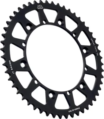 Immagine prodotto di Pignoni Jt Yamaha Jta853.52blk Pignone posteriore in alluminio nero 52t nero 52t