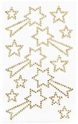 Produktbild von Strass-Sticker Sternschnuppen