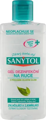 Image de Gel Hydroalcoolique Sanytol 75ml Désinfection Mains Sans Eau Ni Savon - Ideal