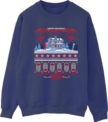 Produktbild von Netflix - "Stranger Things" Sweatshirt für Damen BI36317 (XL) (Marineblau)