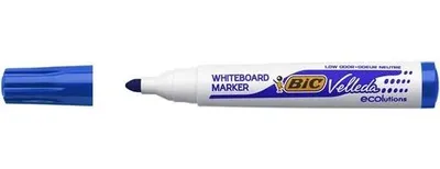 Obrázok produktu pre Popisovač na flipchart a tabuľu, 1,4 mm, kužeľový hrot, BIC" Velleda ecolutions", modrá