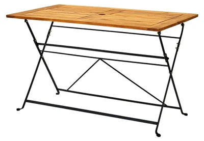 Produktbild von Gartentisch Klapptisch aus Akazienholz 120x70x74 cm
