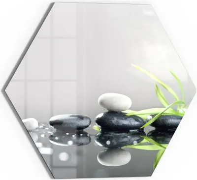 DEQORI Magnettafel Glas 60x40 cm 'Unebene Bretterwand