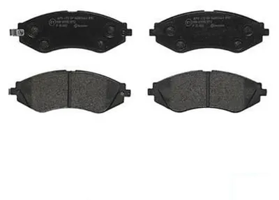 Produktbild von Brembo Bremsbelagsatz, Scheibenbremse Vorderachse P 15 002