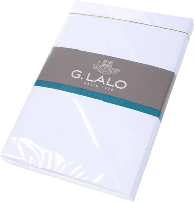 Produktbild von G.Lalo 10x Packung 20 Umschlägen Vélin de France, C6 107x152mm, 100g Weiß 21700L