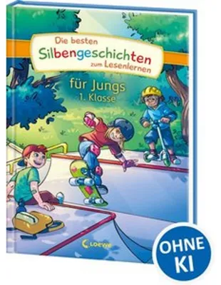 Immagine prodotto di Die besten Silbengeschichten zum Lesenlernen für Jungs 1. Klasse