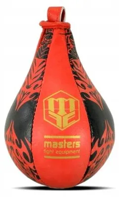 Produktbild von MASTERS SP1-0 Reflexball Boxbirne Rot 23 cm Leder