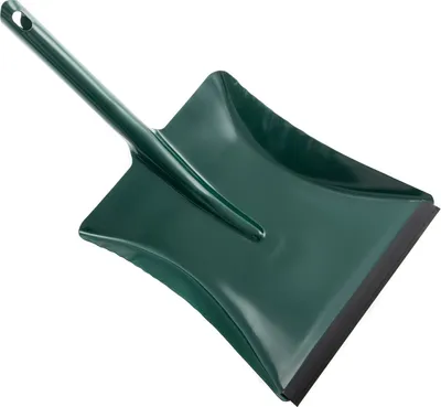 Produktbild von MASTA Kehrrichtschaufel aus Stahlblech mit Gummilippe Breite 215 mm