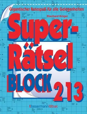Produktbild von Superrätselblock 213 (5 Exemplare à 4,99 EUR)
