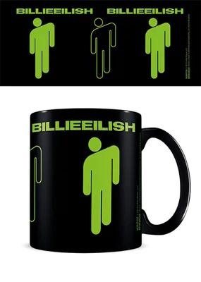 Produktbild von Billie Eilish - Lizenz Tassen - Stickman - Black