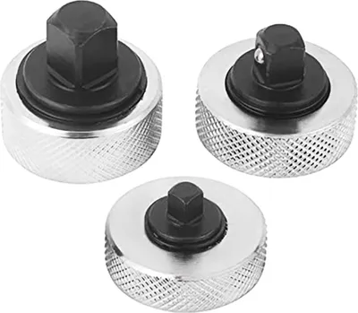 Produktbild von 3-teiliges Finger-Ratschen-Set, umschaltbares Daumenrad, Mini-Handgriffschlüssel, 1/4 3/8 1/2 Zoll Antrieb, kompakter Durchmesser 38 mm