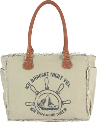 Produktbild von Sunsa Damen Handtaschen. Kleine Tasche aus Canvas & Leder. Beige Nachhaltige Schultertasche. Vintage Handgelenktasche