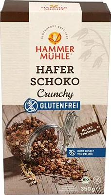 Produktbild von Hammermühle Hafer Schoko Crunchy glutenfrei 350g