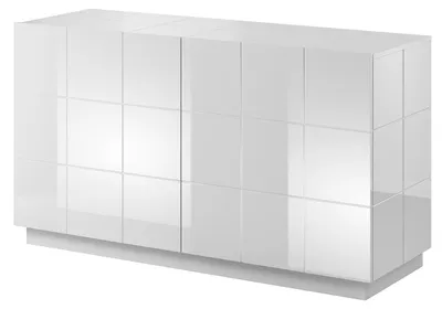 Productafbeelding van Kommode RAJA 2D, wit, hoogglans