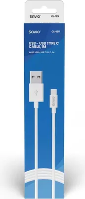 Immagine prodotto di Kabel USB Typ C do USB 2.0 Typ A 1 m biały