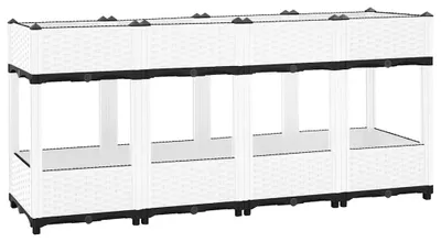 Zdjęcie produktu dla vidaXL Kosz na śmieci 160x40x71 cm Polipropylen