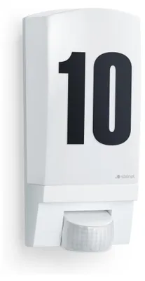 Obrázok produktu pre STEINEL ST 650513, Vonkajšie nástenné osvetlenie, Biela, Plast, IP44, Vchod, II
