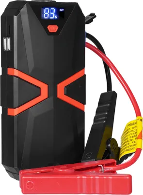 Zdjęcie produktu dla Samochodowy zasilacz awaryjny 6000 mAh Wielofunkcyjna przenośna ładowarka samochodowa do zastosowań zewnętrznych