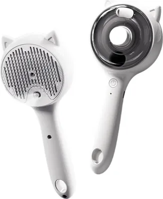Produktbild von MODFU Haarbürsten, Ein-Klick Haustier-Haarentferner Bürste, Effektiv für Hunde & Katzen, Mit Sprühfunktion, Einfach zu Bedienen, Perfekte Fellpflege für Dein Haustier