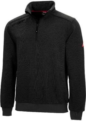 Produktbild von NITRAS MOTION TEX PLUS Pullover | Gr. XL | Arbeitspullover | schwarz