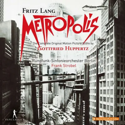 Obrázek produktu pro Gottfried Huppertz (1887-1937): Metropolis (Filmmusik - Gesamtaufnahme) -   - (CD / M)