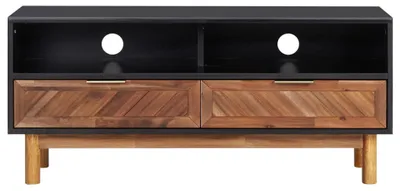 Obrázok produktu pre vidaXL TV skrinka 100x35x45 cm akáciové masívne drevo a MDF