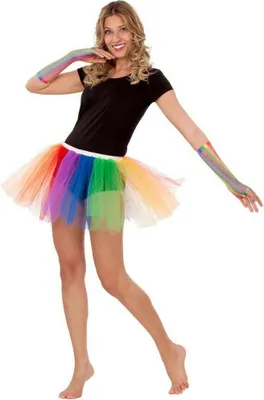 Obrázok produktu pre Baletná sukňa My Other Me rainbow jedna veľkosť