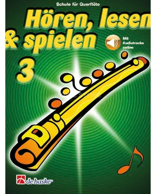 Querflötenschule Band 3 mit Audio-CD