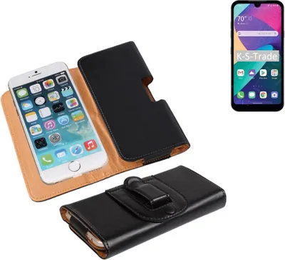 Produktbild von K-S-Trade Schützhülle Handyhülle kompatibel mit LG Electronics Phoenix 5 Holster Gürtel Tasche Schutzhülle Handy-Tasche Smartphone Case