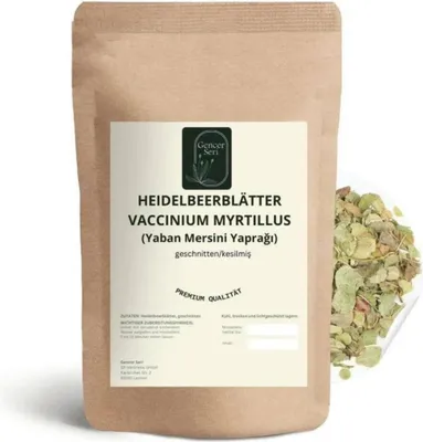 Produktbild von Gencer Seri | Heidelbeerblätter (geschnitten) 100g