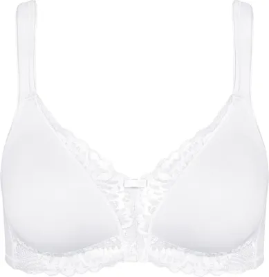 Produktbild von Triumph Damen Bügelloser BH Modern Lace+Baumwolle - WHITE - Größe 95B