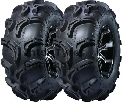Produktbild von 2x 25x10-12 Reifen Scoprio OBOR 25x10.00-12 255/65-12 59J 6PR E4 Geländereifen für Quad