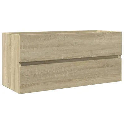 Zdjęcie produktu dla Szafka pod umywalkę, dąb sonoma, 100x38,5x45 cm