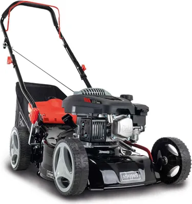 Produktbild von Scheppach Benzin Rasenmäher MP132-42 | Schnittbreite 42cm | 3,4 PS | Stahlgehäuse | Reinigungsfunktion | 45 L | Höhenverstellung in 7 Stufen (25-75mm)