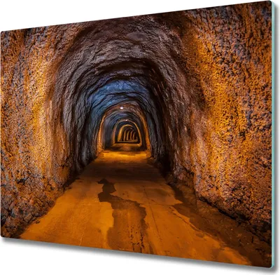 Produktbild von Glas Herdabdeckplatte 60x52 cm Spritzschutz Glasabdeckplatte Schneidebrett Tunnel