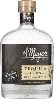 Image de El Mayor Blanco Tequila 100% Agave 40% Vol. 0,7l