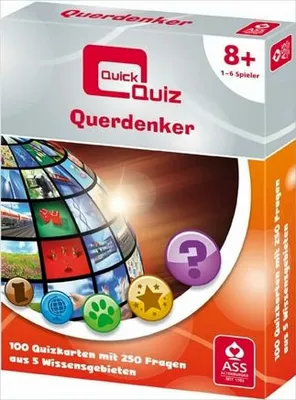 Produktbild von Quick Quiz Querdenker (Kartenspiel)