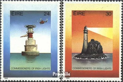Produktbild von Briefmarken Irland 1986 Mi 601-602 (kompl.Ausg.) postfrisch Leuchtturmbehörde