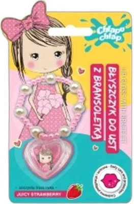 Immagine prodotto di Lip Gloss con braccialetto Chlap Chlaps Juicy Strawberry
