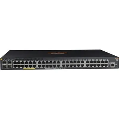 Produktbild von HPE Aruba Networking 2930F 24G PoE+ 4SFP+ Switch, Managed, L3, Gigabit Ethernet (10/100/1000), Power over Ethernet (PoE), Rack-Einbau, 1U